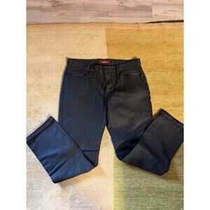 Guess Black Denim Jeans Harlem Zip Back Pockets Men's 34x30